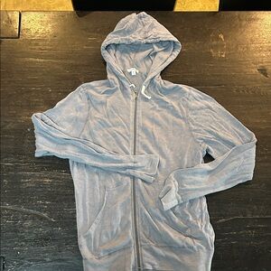 James Perse Heather Gray Hoodie